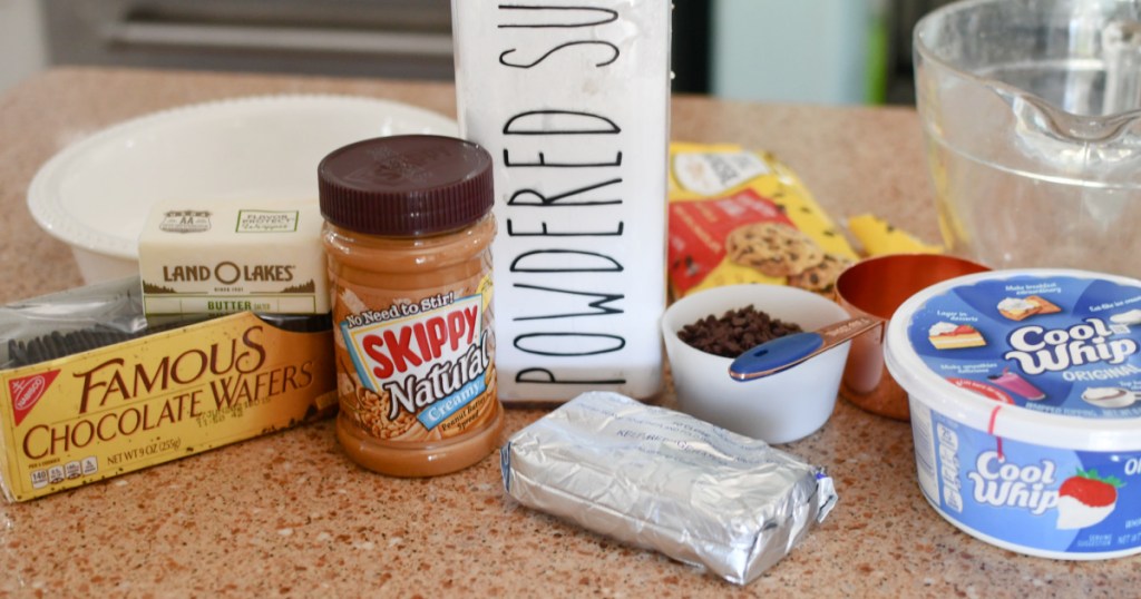 ingredients for peanut butter pie