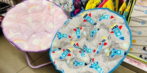 Kids Saucer Chairs Only $19.99 at ALDI | Mermaid, Unicorn & More Cute Styles