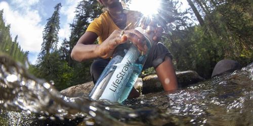 Lifestraw Water Filter Bottle Only $29.99 Shipped on Amazon (Regularly $40) | Removes Over 99% of Impurities