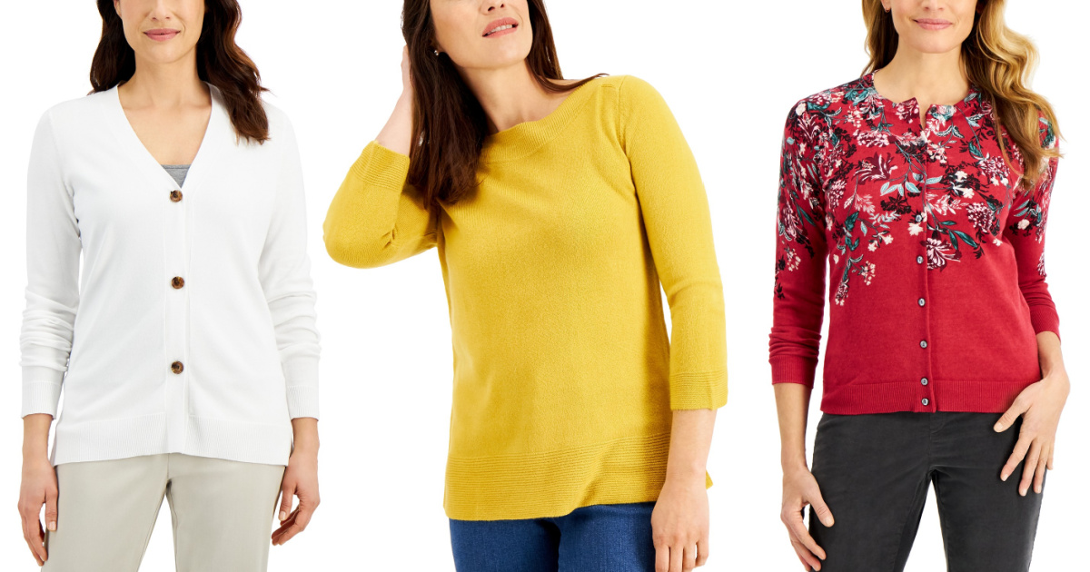 macys sweaters ladies