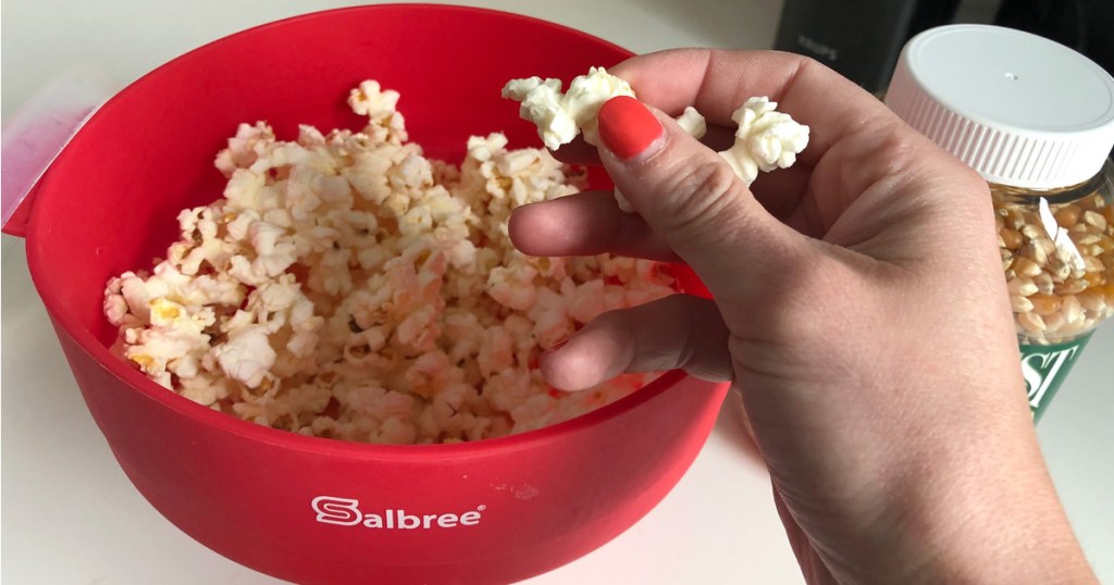 salbree silicone microwave popcorn popper