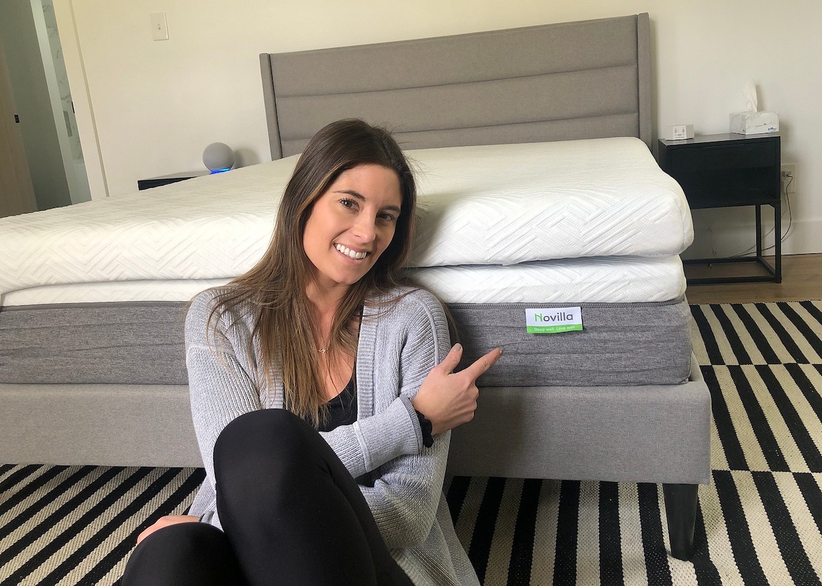 WOW! Team-Fave Novilla King Memory Foam Mattress Only $333 Shipped + 2 Free Pillows