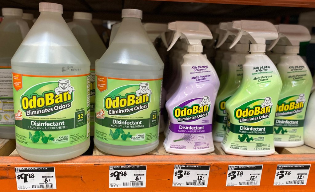OdoBan Disinfectant Spray Removes Odors & Kills Coronavirus