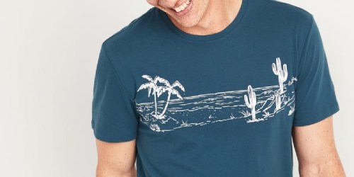 Old Navy Men’s Graphic Tees Only $7 (Regularly $15)