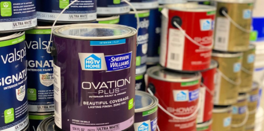 BOGO 50% Off Lowe’s Paint & Stains After Gift Card Offer