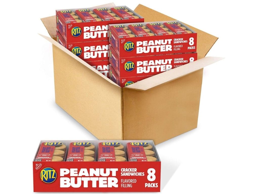 box of Ritz peanut butter crackers
