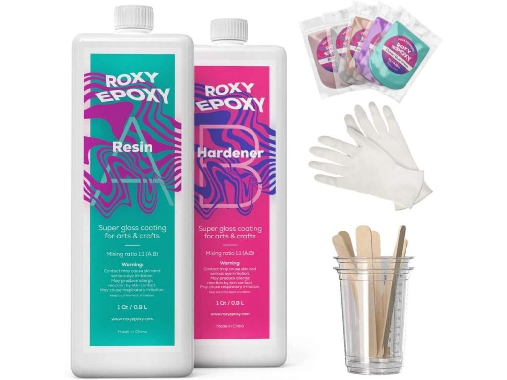 roxy epoxy bottles and accessories