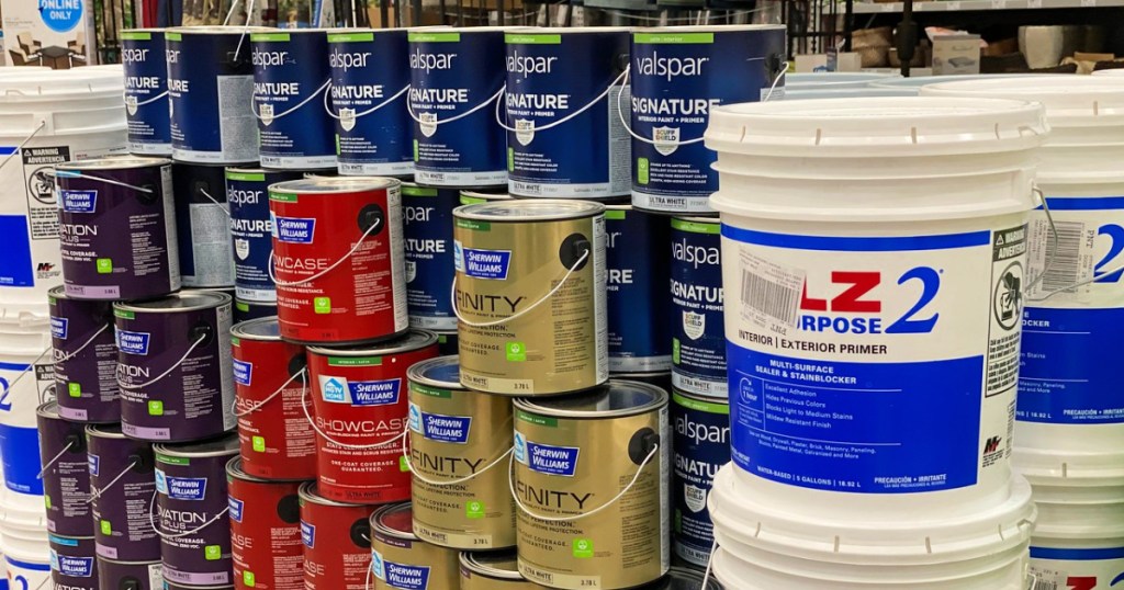 Up to 40 Rebate w/ Select Paint & Stain Purchase at Lowe’s
