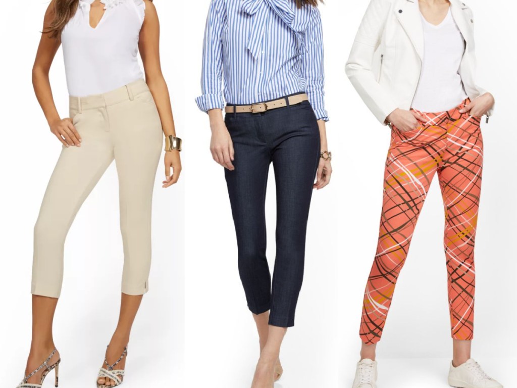 women wearing pants from new york & company