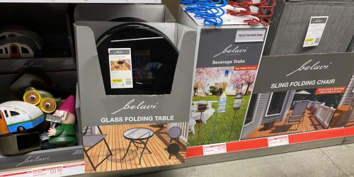 Patio Furniture for Summer from $19.99 at ALDI | Folding Table, Chairs, & More