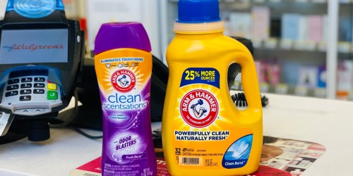 Buy 1, Get 2 FREE Arm & Hammer Laundry Products at Walgreens | Just $2.33 Each