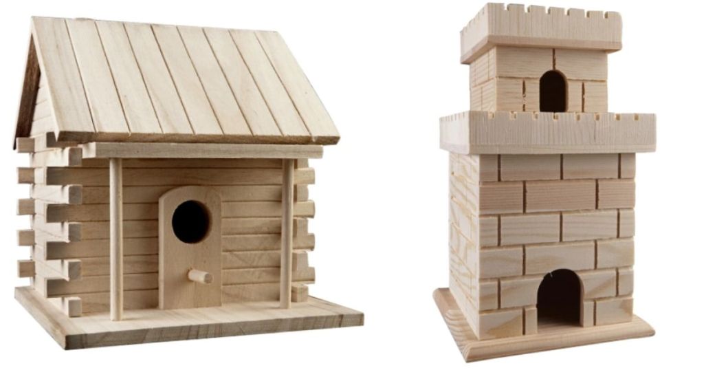Ready To Paint Wooden Birdhouses Only, Wooden Bird Houses Michaels