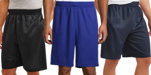 Athletic Works Men’s Shorts from $5.50 on Walmart.com | Sizes Up to 5XL