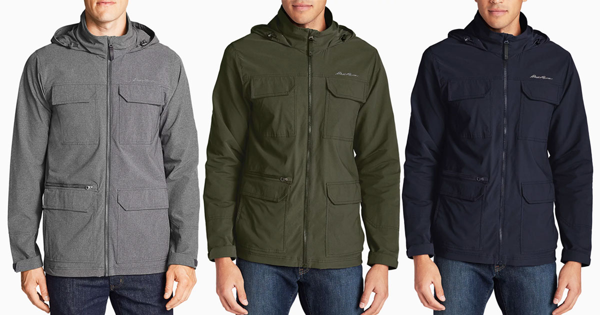 atlas stretch hooded jacket