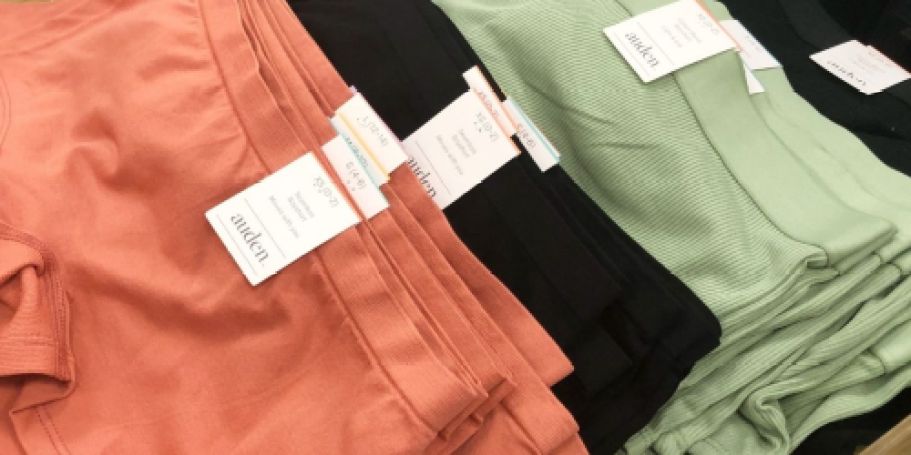 FIVE Pairs of Auden Women’s Underwear Just $15 at Target (Only $3 Each)