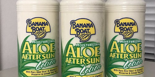 Banana Boat Aloe After Sun Lotion Pump Bottles Only 49¢ Each on Walgreens.com