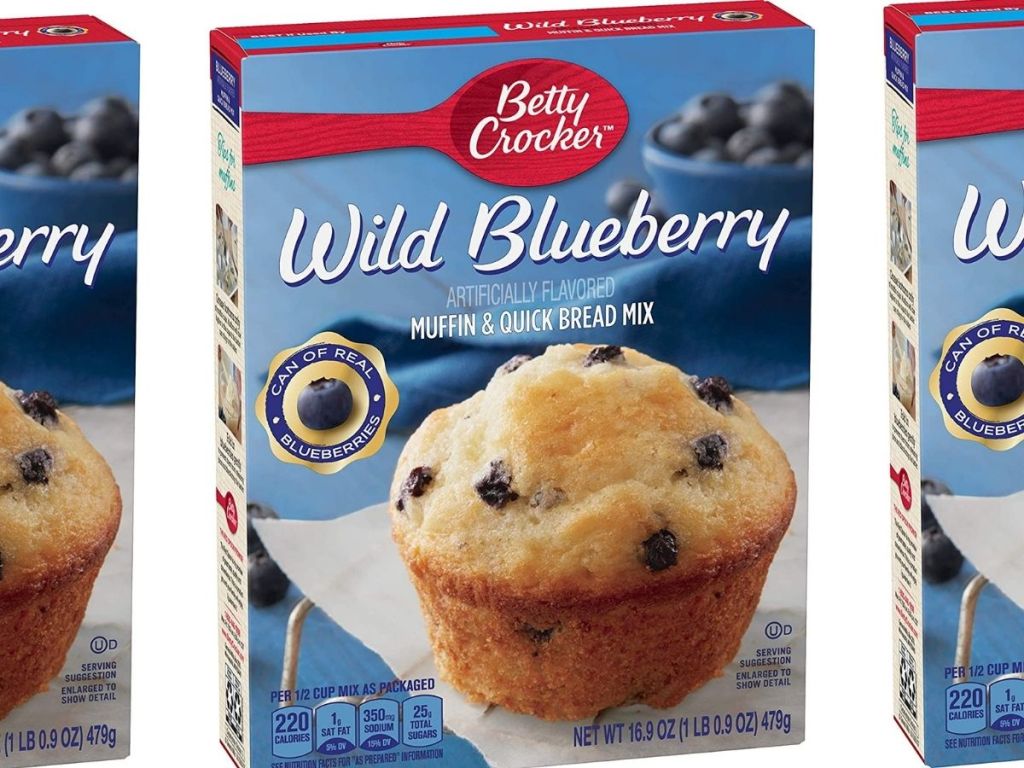 Betty Crocker Wild Blueberry Muffin and Quick Bread Mix