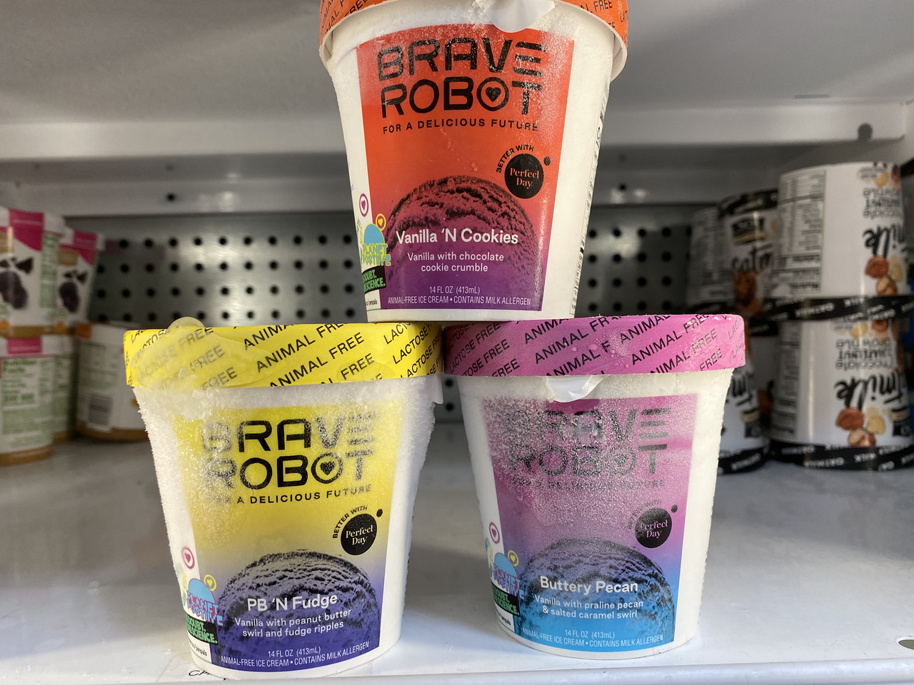 free brave robot ice cream