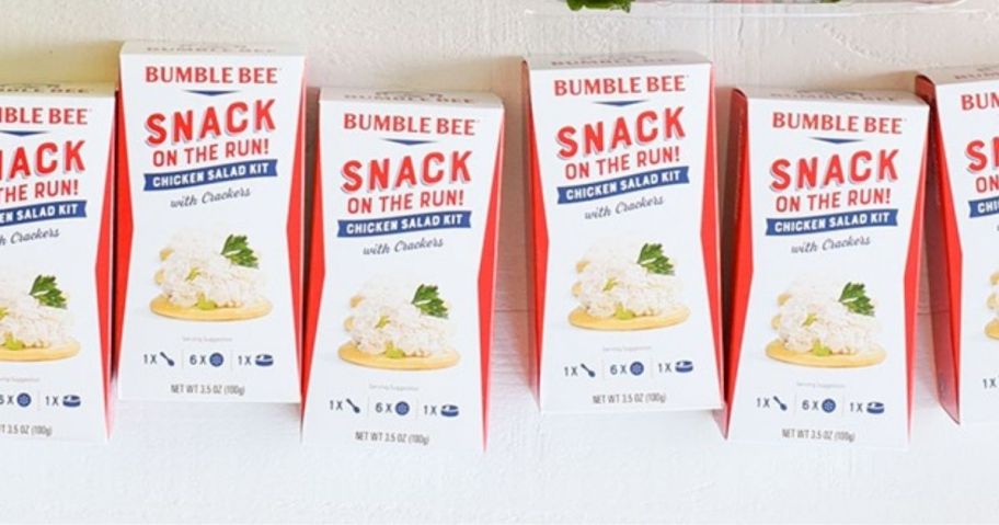 Bumble Bee Snack on the Run kits