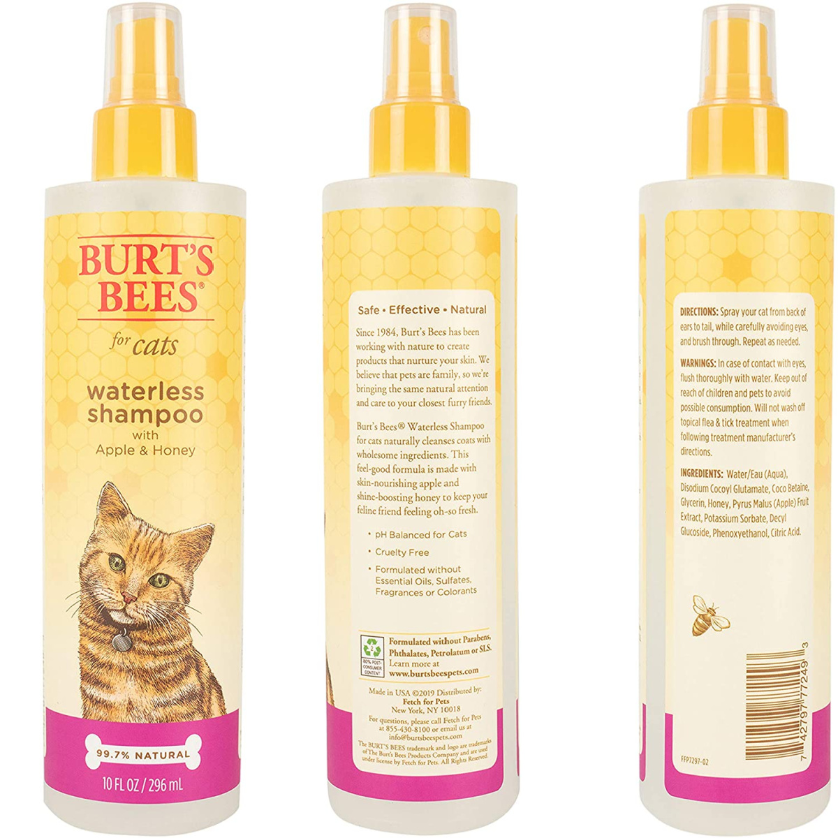 burt's bees cat dander