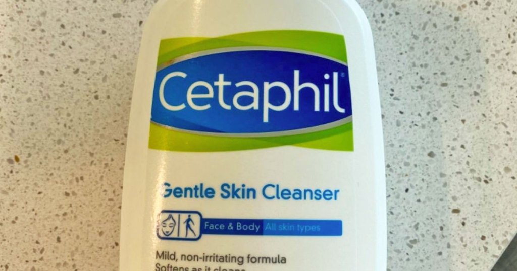 Cetaphil Cleanser bottle