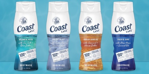 Coast Care Body Wash 18oz Only $1.49 After Cash Back at Target | In-Store & Online