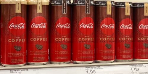 Coca-Cola w/ Coffee Only $1.49 at Target | Just Use Your Phone