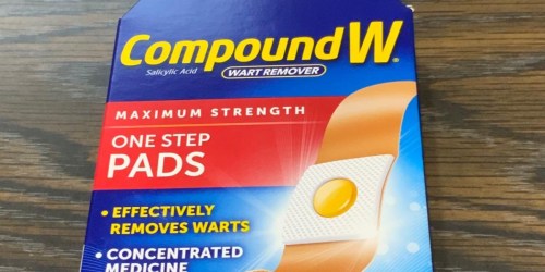 Compound W Wart Remover Pads Only $5 Shipped on Amazon (Regularly $10)