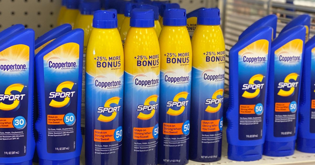 coppertone sunscreen spray at target