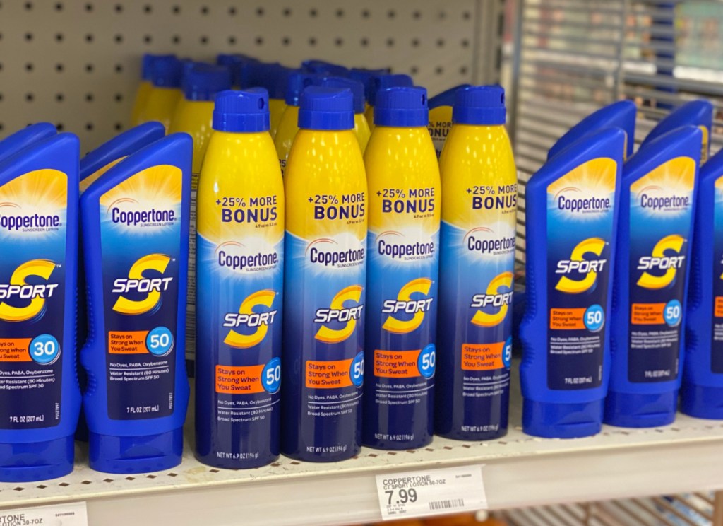coppertone sunscreen spray at target 