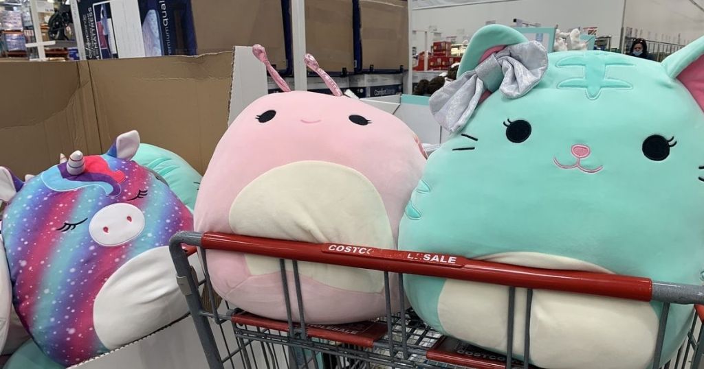 New Squishmallows Available for Only 9.99 at Costco Unicorn, Snail