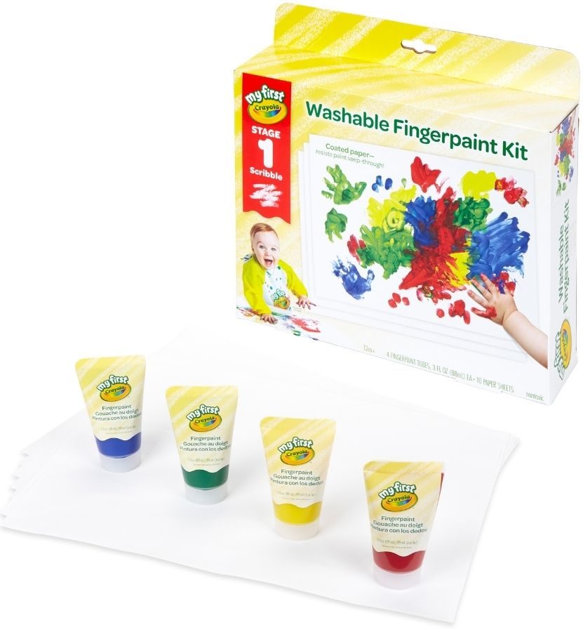 Crayola My First Washable Fingerpaint Kit