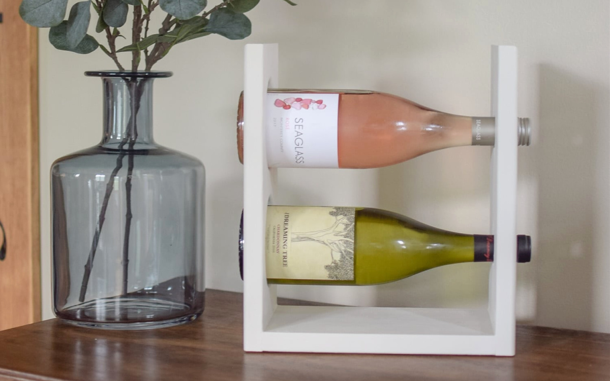 7 Easy & Cheap DIY Wine Racks to Make This Weekend | Hip2Save