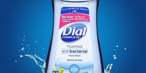 Dial Antibacterial Foaming Hand Soap 32oz Refill Just $3 Shipped on Amazon (Regularly $6)