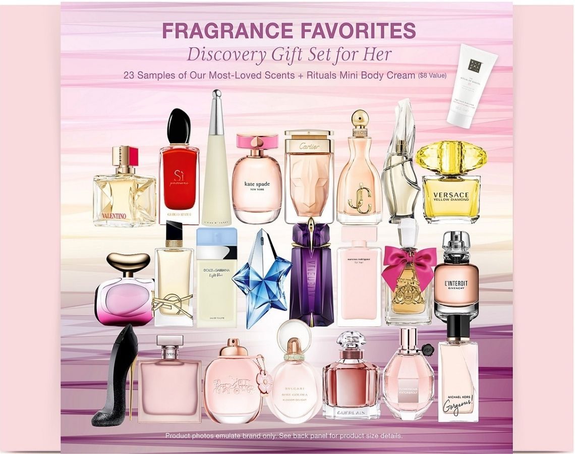 Fragrance discovery discount set for her