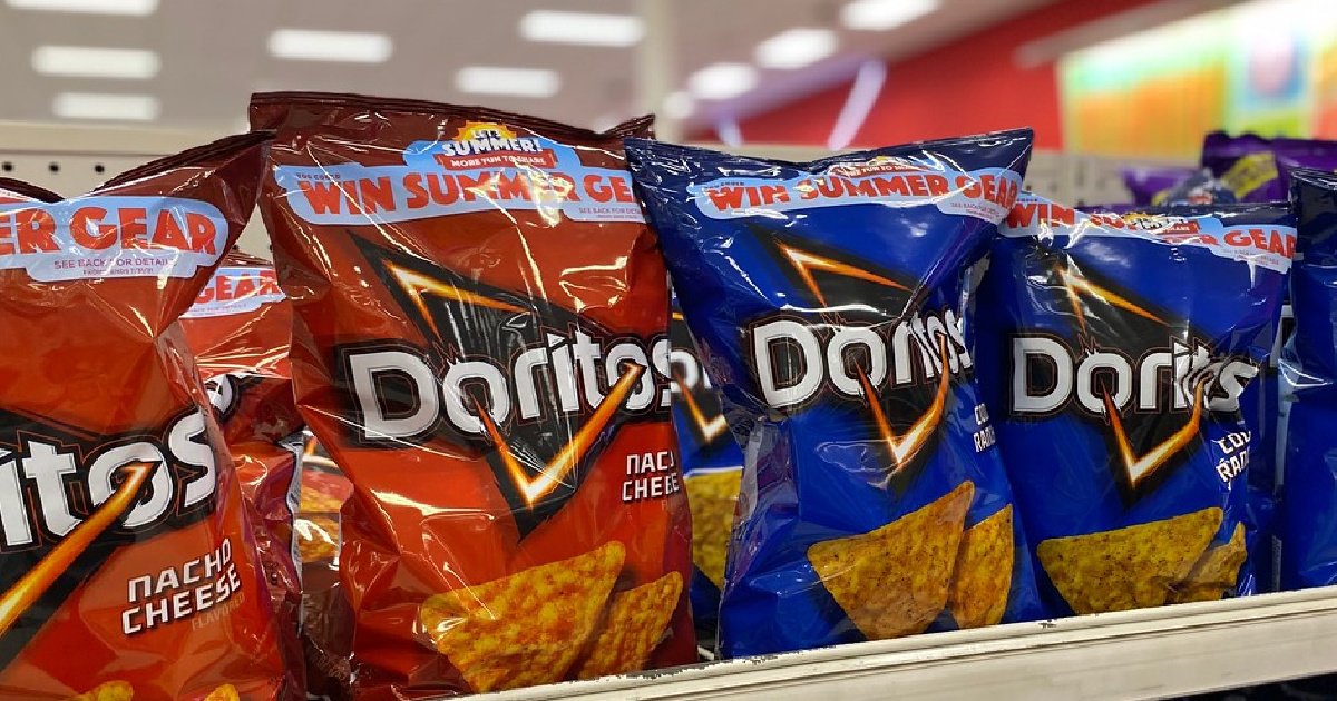 Target Shoppers Doritos & Cheetos 1.50 Per Bag, Bubly Sparkling