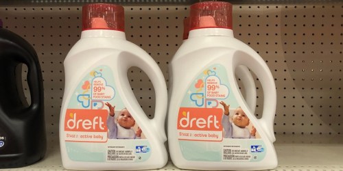 TWO Dreft Laundry Detergent 50oz Bottles Only $16 Shipped on Amazon