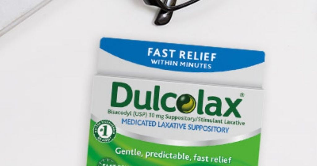 Dulcolax Laxative Suppositories 4-Count Just 99¢ at Walgreens