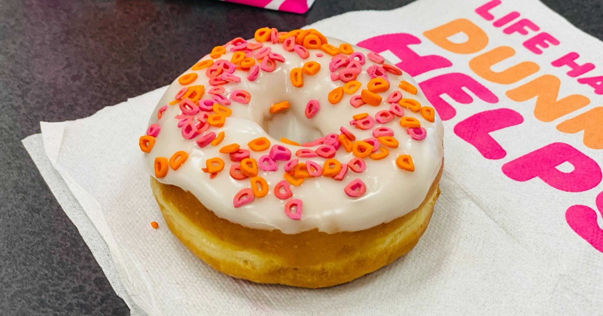 FREE Dunkin’ Donut w/ Any Beverage Purchase on June 4th way to get out