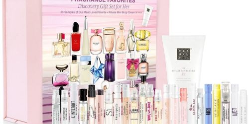 Women’s Fragrance Favorites 24-Piece Gift Set Just $20 on Macy’s.com | Great Mother’s Day Gift
