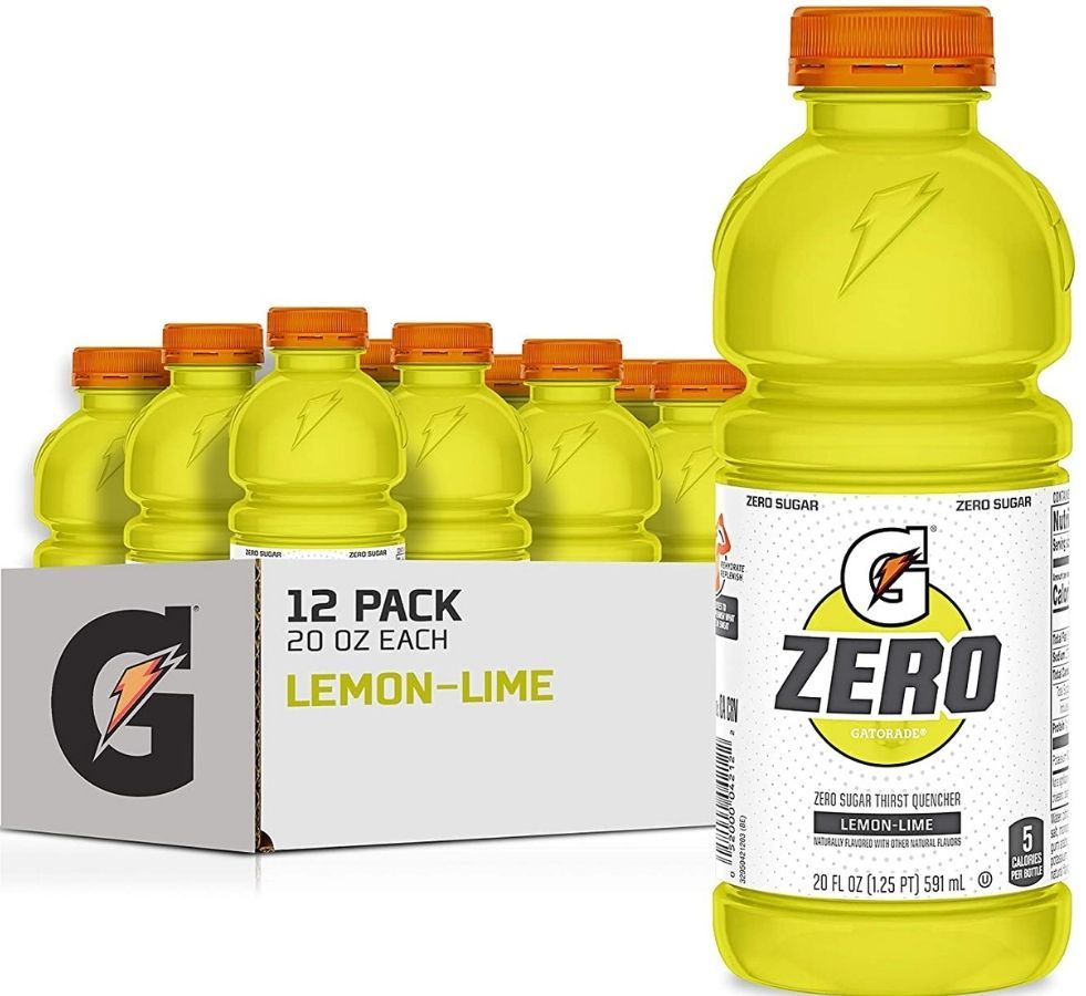 Gatorade Zero 20Ounce LemonLime 12pack Only 6.94 Shipped on Amazon