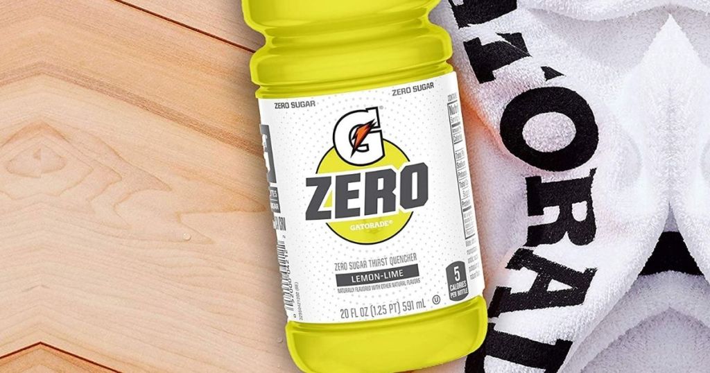 Gatorade Zero 20Ounce LemonLime 12pack Only 6.94 Shipped on Amazon