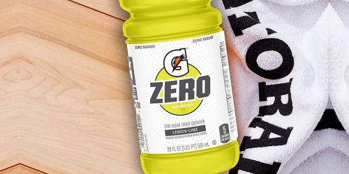 Gatorade Zero 20-Ounce Lemon-Lime 12-pack Only $6.94 Shipped on Amazon (Regularly $12)