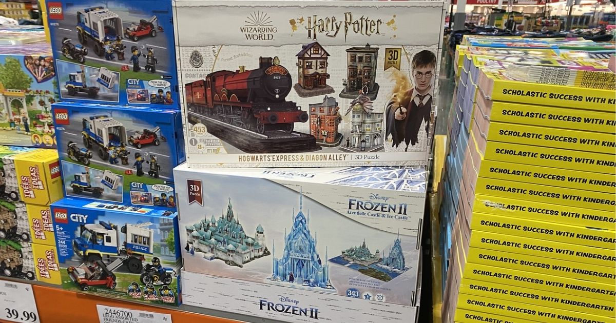 Harry PotterFrozen II  3D Puzzle Jigsaw Includes Base Board Large Sets 