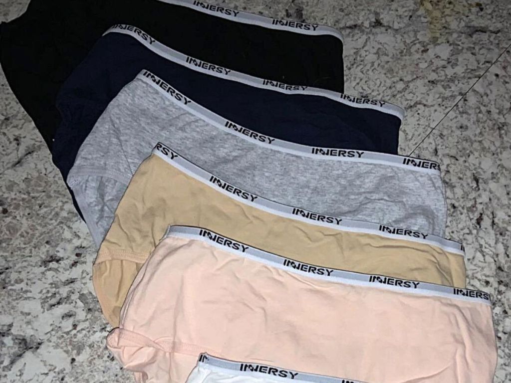 different colored Innersy undies 
