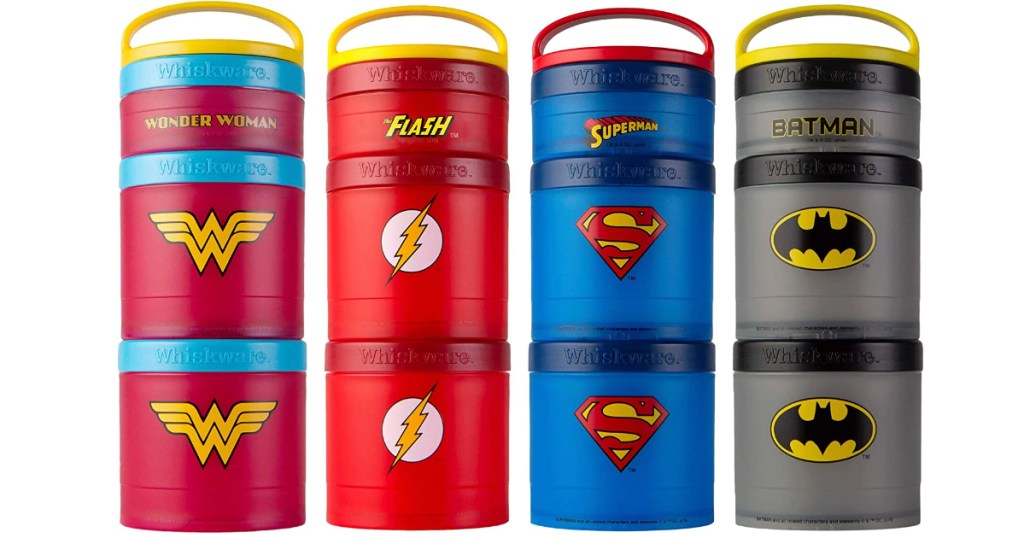 Justice League Storage Containers