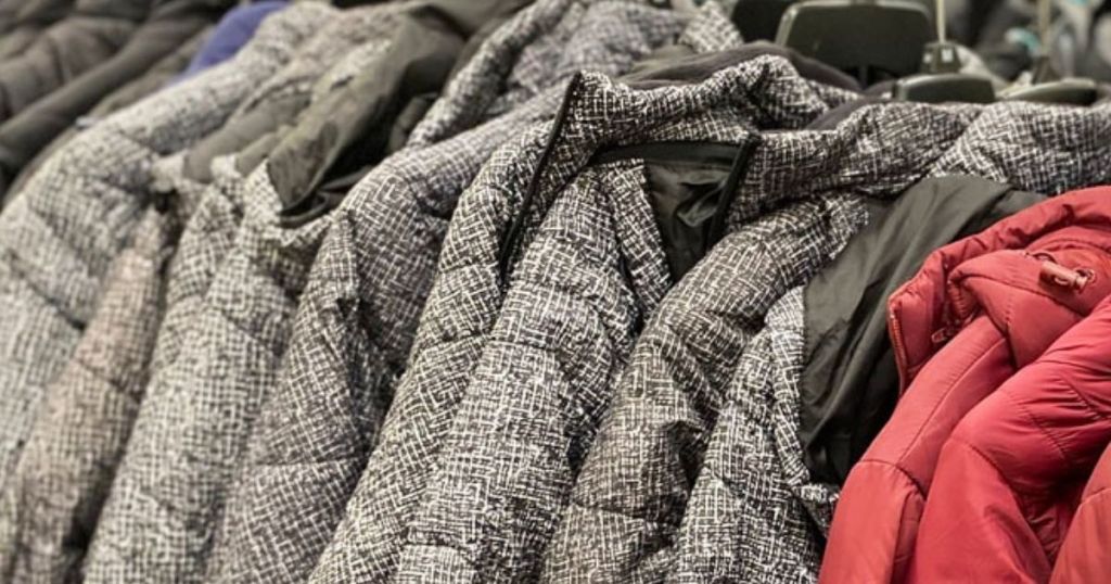 kids jackets on hangers