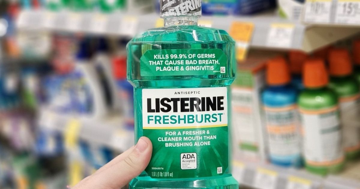 Listerine & ACT Oral Care from 69¢ Each After Walgreens Rewards
