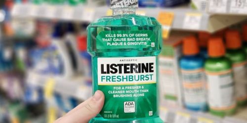 Listerine & ACT Oral Care from 69¢ Each After Walgreens Rewards