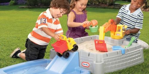 Little Tikes Big Digger Sandbox w/ Lid + SEVEN Accessories Only $39.98 Shipped